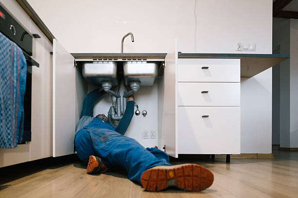 Professional Emergency Plumber technician working in Brooten, MN